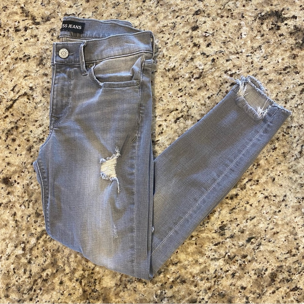 Express Performance Stretch Mid Rise Jean Legging